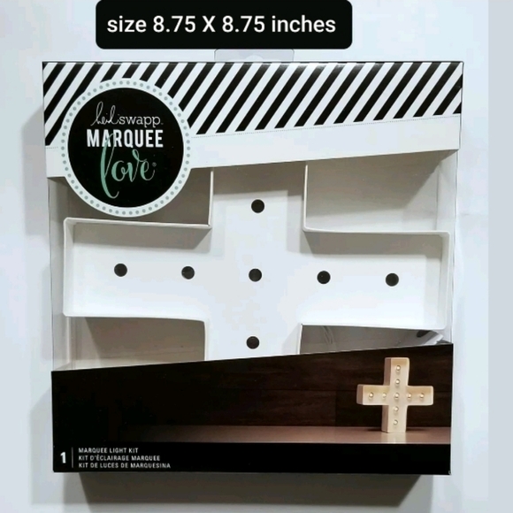 Heidi Swapp Marquee,Cross Sign Display light kit - Picture 5 of 7